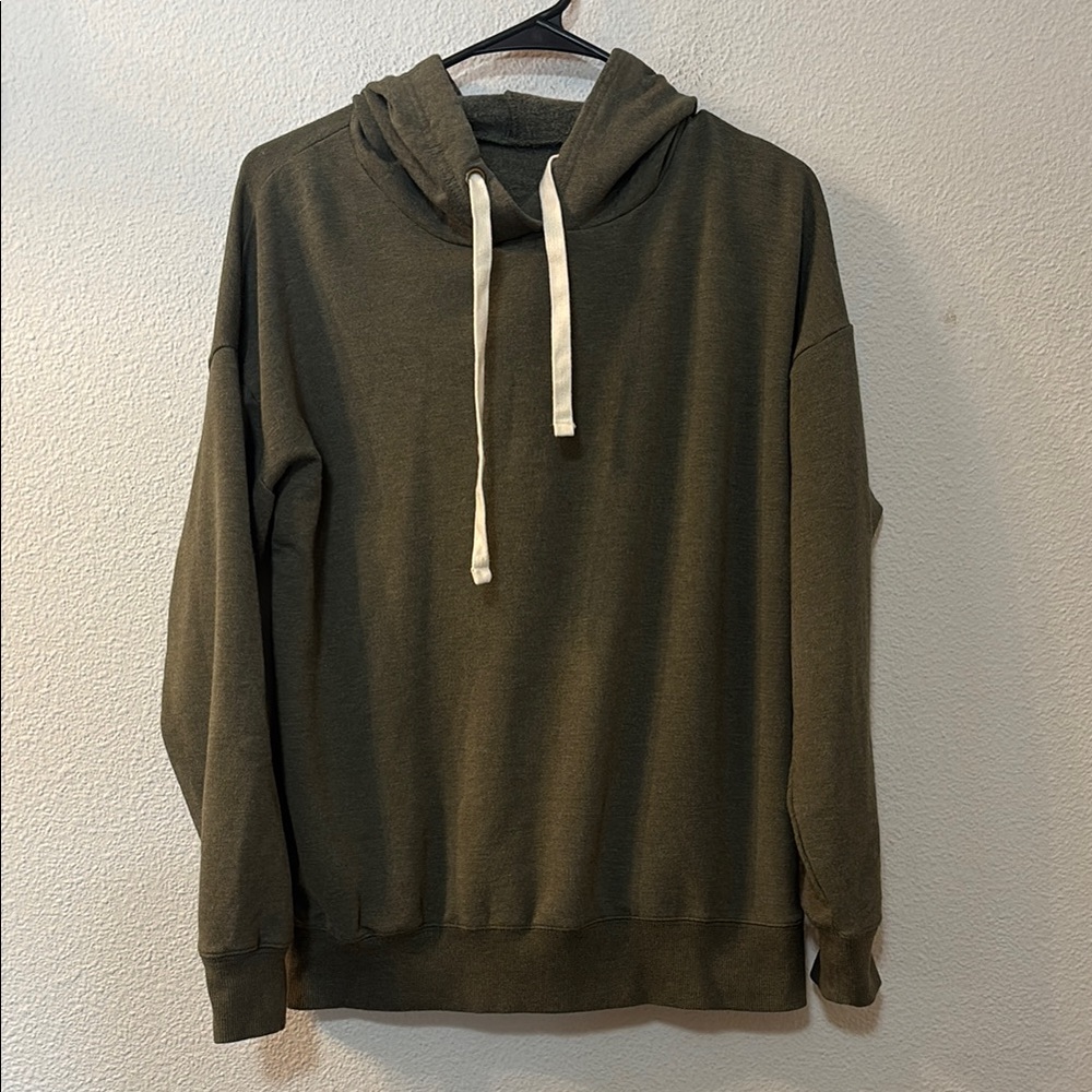 Buffalo David Bitton Green Pullover Hoodie Sweatshirt